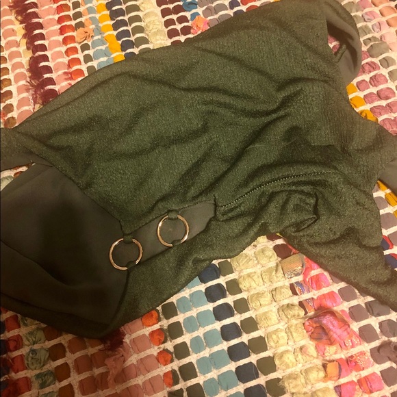 Gianni Bini green swimsuit sz med NWT - Picture 3 of 7